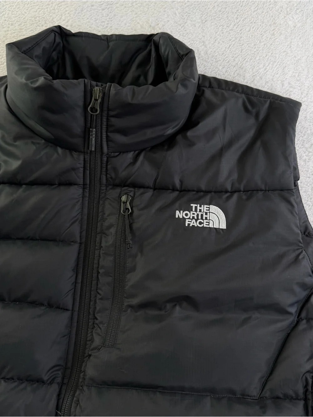 The North Face Aconcagua 550 Goose Down Puffer Vest Black Men’s XL